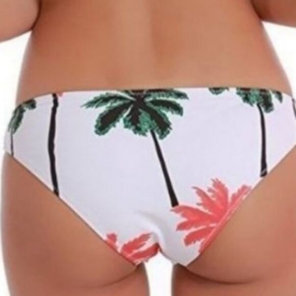 T&J Designs Bikini Tropical Palm Tree Strappy Back White Green Pink Vari… - Picture 8 of 12